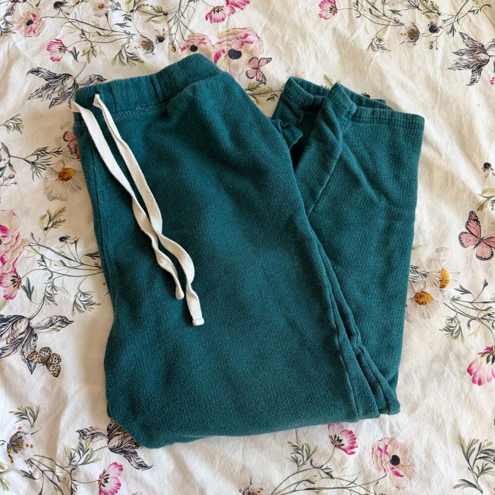 Cozy Teal Women's Drawstring Jogger Pants